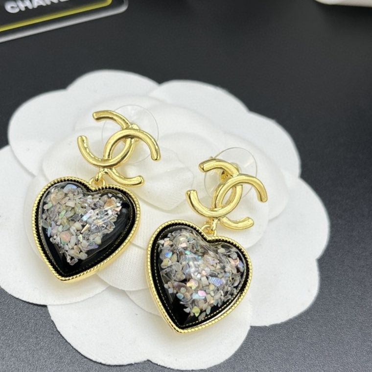 Ch*el earrings
